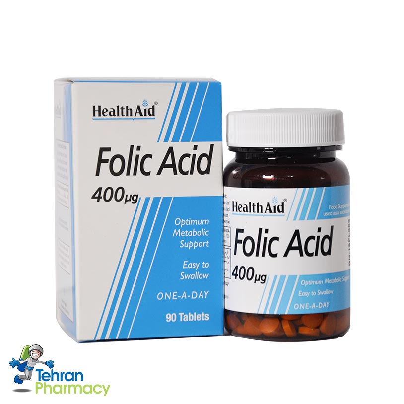 فولیک اسید هلث اید - HealthAid  Folic Acid